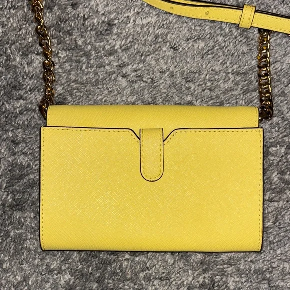 Michael Kors Vibrant Yellow Crossbody Bag - Picture 2 of 4